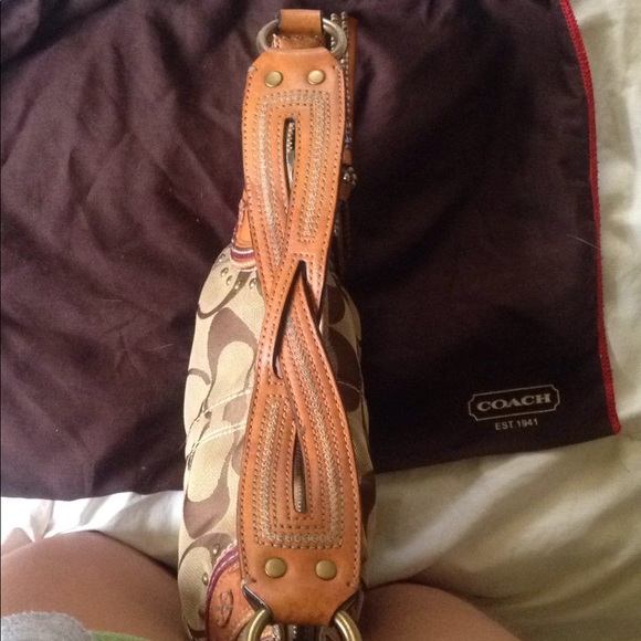 Coach boho style shoulder bag 👛 - Picture 4 of 7